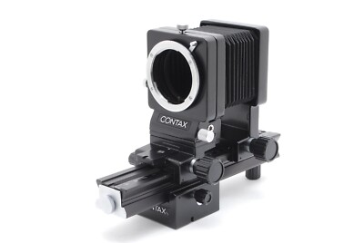 MINT】CONTAX Auto Extension Bellows Focusing Rail Luminar Adapter