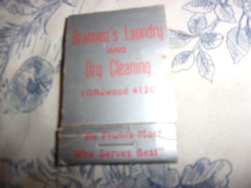Vtg. Promo Brannens Laundry & Dry Cleaning Stocking Run Arrestors Pack - Picture 3 of 6