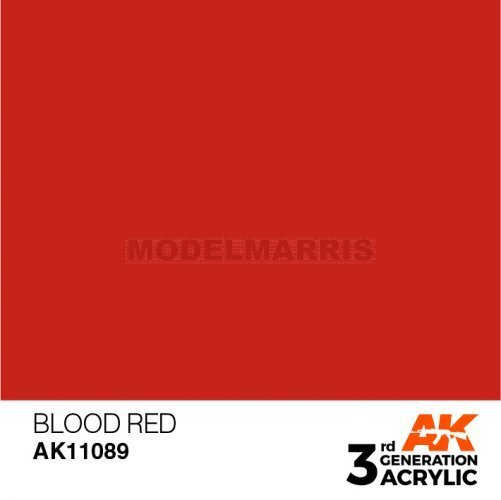 AK AK11089 Blood Red 17ml