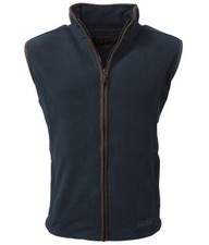Game Mens Stanton Fleece Gilet Bodywarmer Gunmetal Grey Country Hunting Shooting
