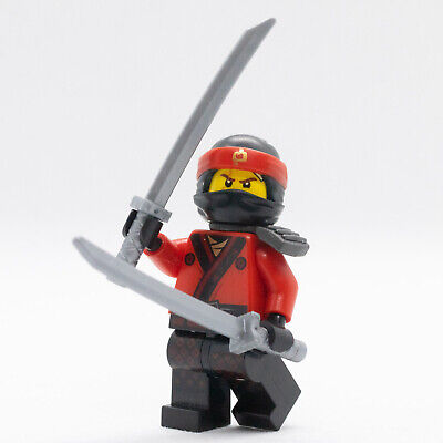 Nuevo 100% Original Lego Ninjago Minifigura Kai Set 70606 70611 70618