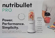 Nutribullet Pro 900 Watts 32-Oz Nutrient Extractor Blender - White **NEW**