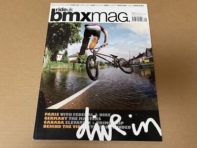 Ride UK Bmx Bicycle Magazine Matt Roe September 2007 GT03874
