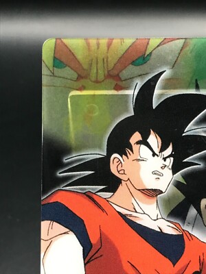 Goku DRAGON BALL Dramatic Panorama Card TCG MORINAGA Vintage No