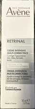 Avene RetrinAL 0.1 Cream 1 oz Brand New Intensive Multi Corrective 07/2027