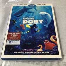 Finding Dory: Disney PIXAR] Blu-Ray/DVD + Digital ] 2 Disc Set] Factory Sealed