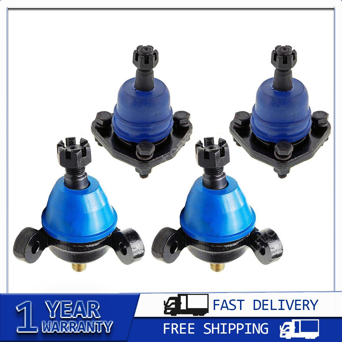 2 Lower Ball Joints – 1964-1966 Ford Mustang – Kanter Auto BJ 10800B – With Boots, Nuts, Grease Fittings