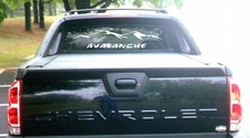 2002 Chevy Avalanche Rear Window Decal Style 1 Graphic Sticker