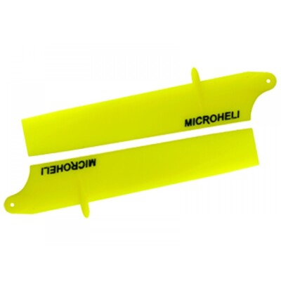 Microheli Bullet Plastic Main Blade 85mm (YELLOW) - BLADE NANO CPX/CPS/S2