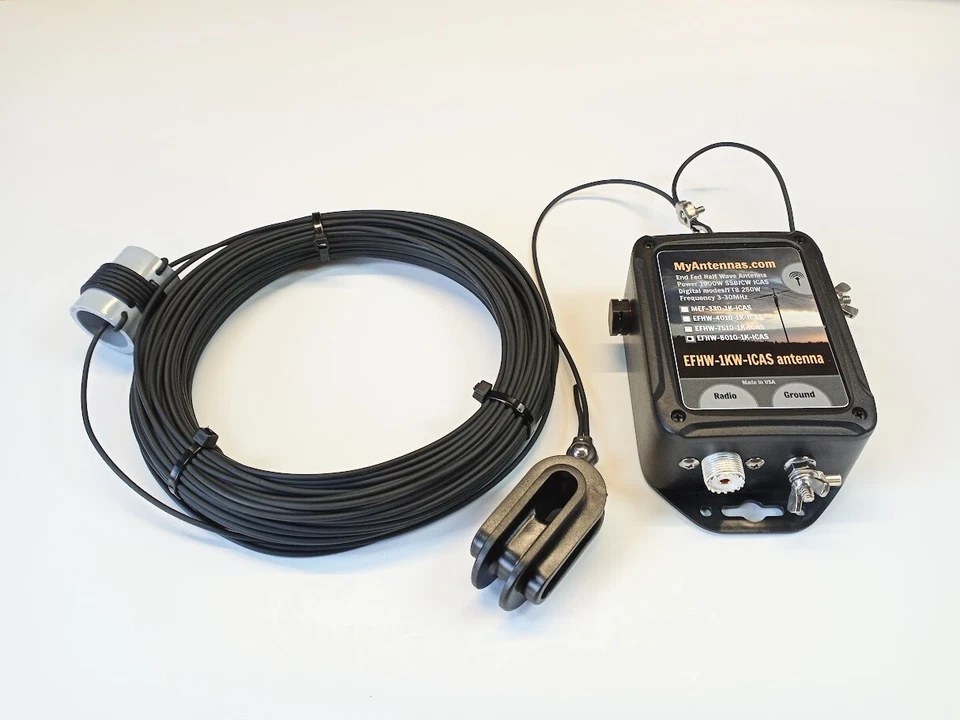 HF End Fed antenna EFHW-8010-1kW-ICAS 130ft long - Image 3 of 4