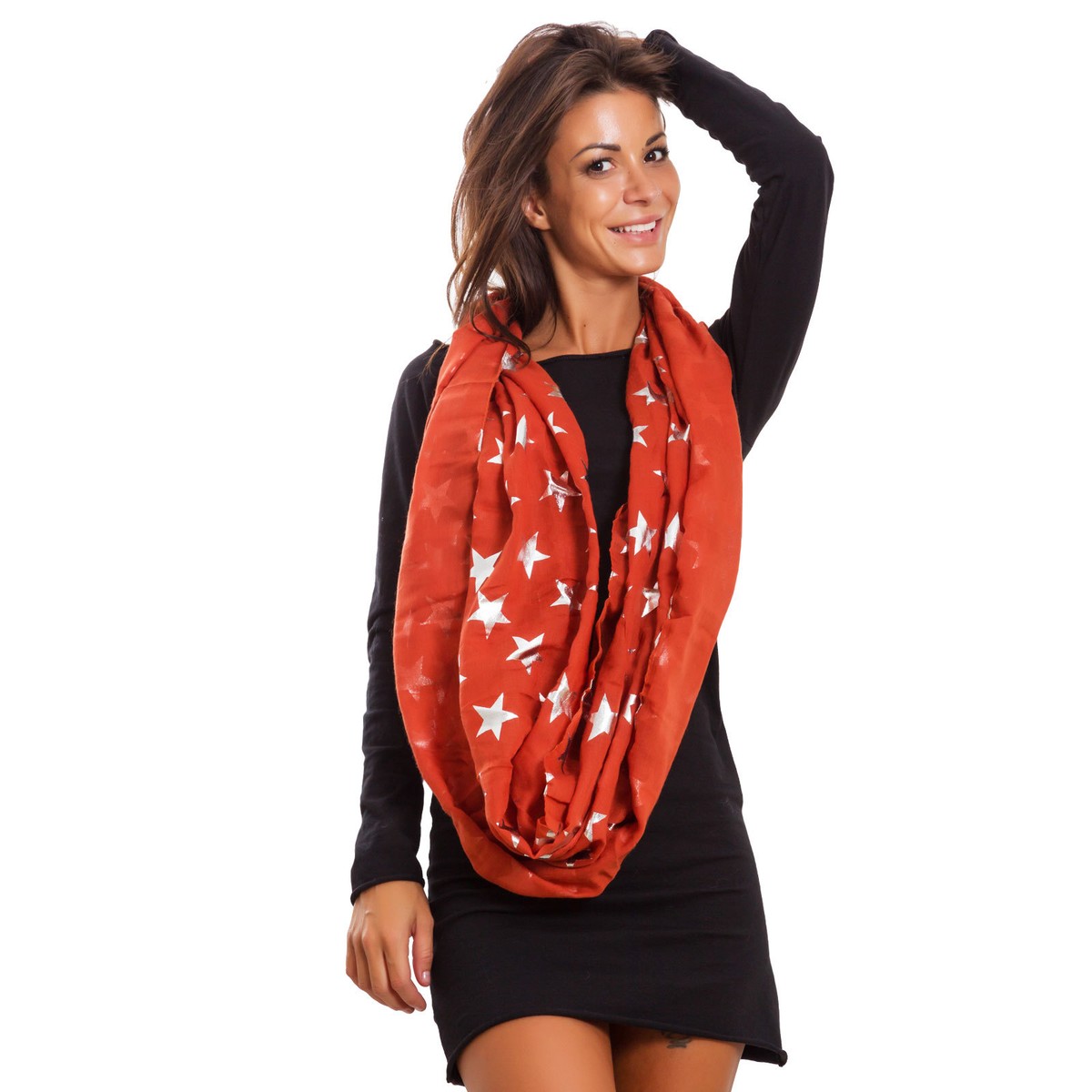 Sciarpa Collo Scaldacollo Handmade Uomo Donna - Donna - Abbigliame... | Su - Foto 12