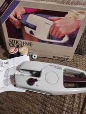 Vintage Singer Stitch-Me-Quick Hem & Seam Tacker Sewing Machine 1983 Made In USA