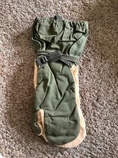U.S. Military Cowhide Palm Trigger Finger MITTEN SHELLS Size Med SHELLS ONLY New
