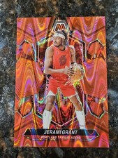 2023-24 Panini Mosaic Jerami Grant #155 Red Seismic #d 107/299 Blazers