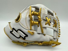 SSK Special Order 11.5" Infield Baseball Glove White Gold RHT Limited Edition