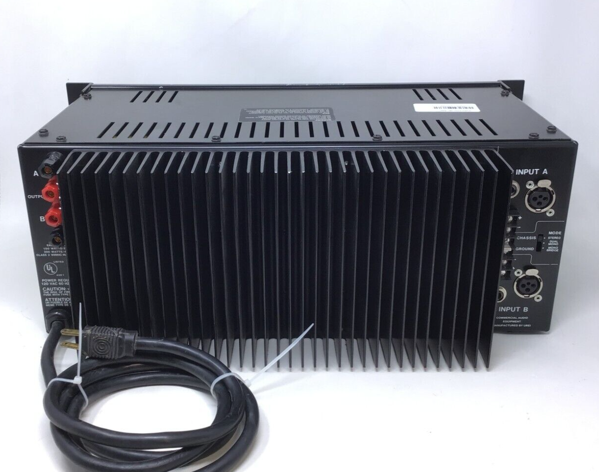 JBL Urei Model 6260 150W per Channel 8Ω Stereo / 600W 8Ω Mono Power