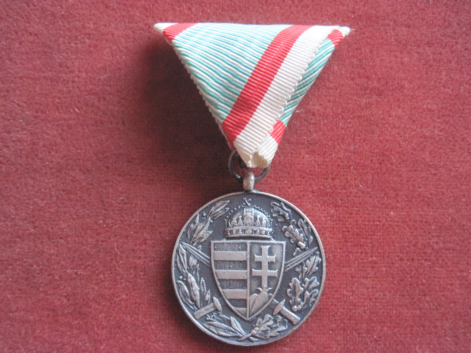 Ungarn Medaille"Pro Deo Et Patria" am Band eBay