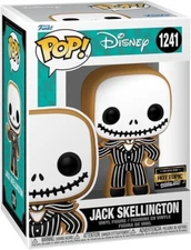 NEW Funko POP Jack Skellington (Gingerbread Jack) Disney NBX #1241 W/Protector