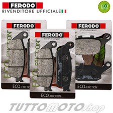 Kit pastiglie freno HONDA Hornet 600 2003 2004 2005 2006 anteriori + posteriori