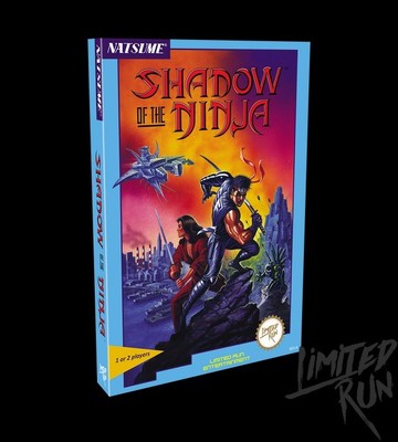 Shadow of the Ninja NES Limited Run Game Brand New Sealed
