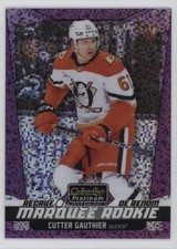2024 O-Pee-Chee Platinum Marquee Rookies Violet Pixels 132/299 Cutter Gauthier