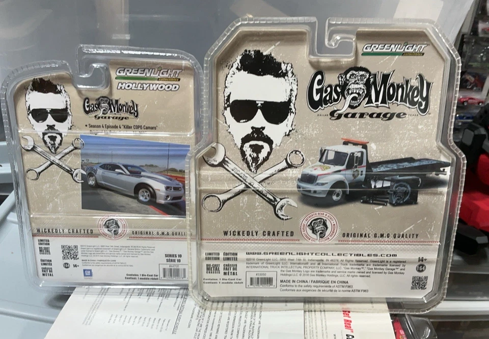 Greenlight Diecast Gas Monkey Garage Hitch and Tow 2016 RAM 2500 1 64 - Image 2 of 4