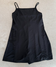 Old Navy Active Dress Black L Powersoft Go-Dry Athletic Tank Dress Undershorts
