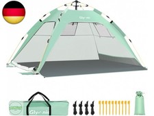 Glymnis Strandmuschel Quick Up Strandzelt Automatisches Strand Zelt mit