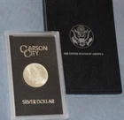 1882 CC Morgan Silver Dollar GSA Coin BU W/ Box