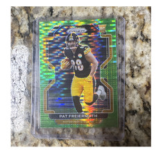 2021 Panini Prizm Pat Freiermuth RC Rookie Green Prizm Steelers #362
