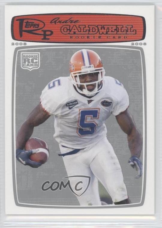 2008 Topps Rookie Progression Silver 173/299 Andre Caldwell #208 RC 0f4
