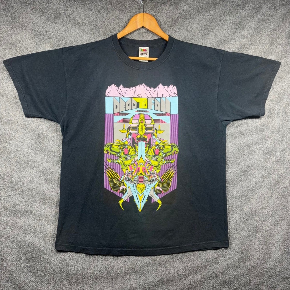Dead To Fall Shirt Mens Extra Large Metalcore Graphic T Shirt | eBay
