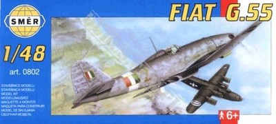 Fiat G.55 Centauro (1/48 model kit, Smer 0802)