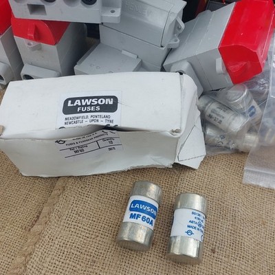 Lawson MF60A 60 Ampere 415 Volt Sicherungen X9 
