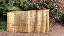 Image of 2 X Framed Close board Fence Panels
