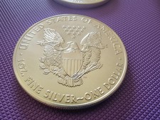 2014 Silver American One Ounce Eagle - 1 Oz. 999 Fine Silver Coin