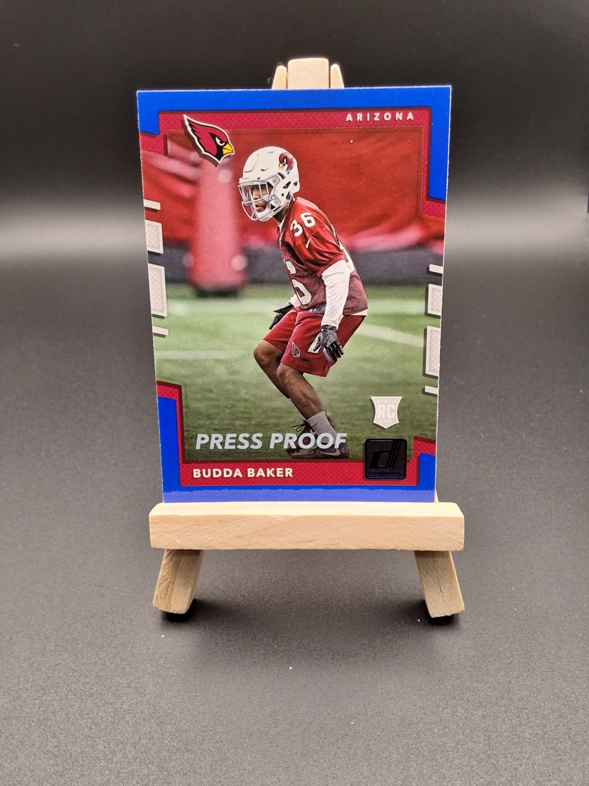 2017 Panini Donruss - Rookies Budda Baker #399 Press Proof Blue (RC)