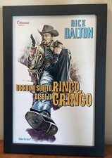 Ringo Gringo,Once Upon a Time In Hollywood Poster, In a 11&rdquo;x17&rdquo; Wood Frame