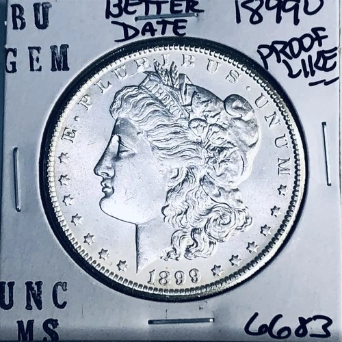 1899 O BU GEM MORGAN SILVER DOLLAR UNC MS+++ U.S. MINT RARE COIN 6683