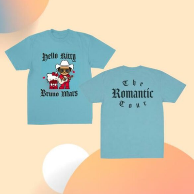 Bruno *Mar X Hello Kitty The Romantic Tour 2026 T-Shirt | eBay