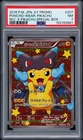 Pokémon TCG Poncho-Wearing Pikachu M Charizard X 207 Pokemon PSA 7