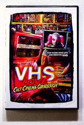 VHS Love Cult Cinema Obsession DVD 2021 Horror Documentary Region Free