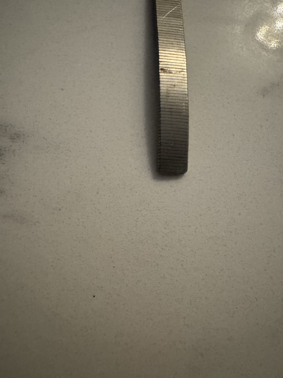 DVF Quartz Rectangular Wristwatch Silver Gold Ana… - image 7