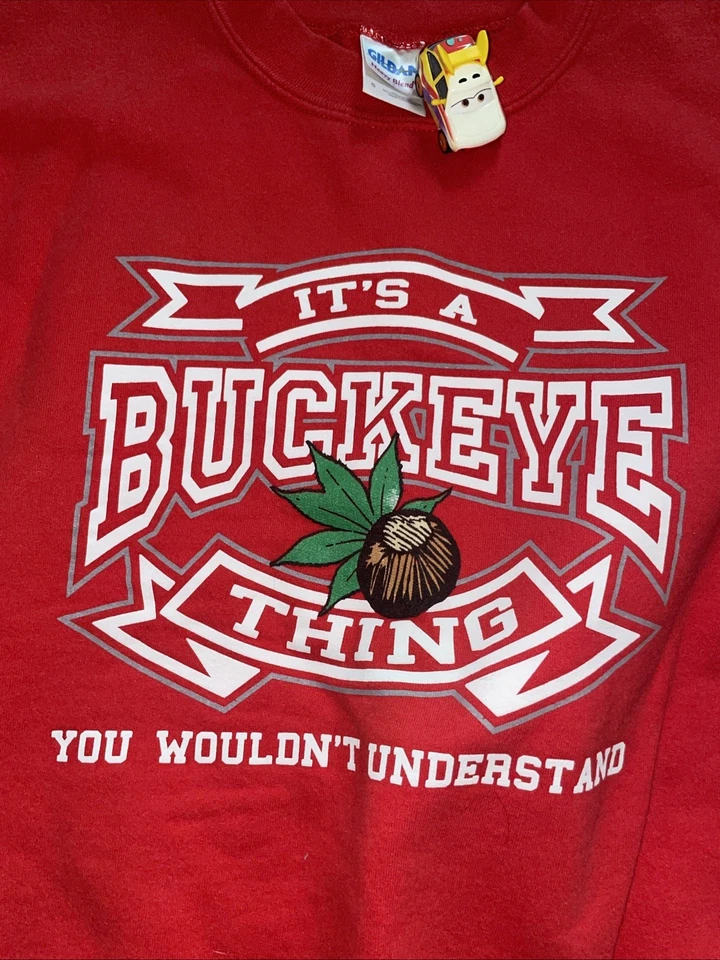 Suéter Cuello Redondo Gildan Ohio State It’s A Buckeye Thing Mujer Talla S Foto 3 de 3