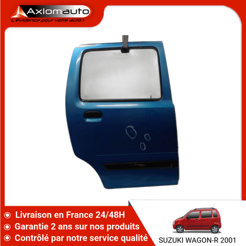 Portière Arrière Gauche SUZUKI WAGON-R PHASE 2 - Pièce D'occasion En Bon état - Modèle 2000