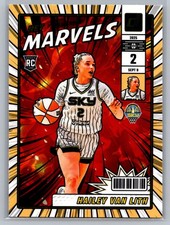Hailey Van Lith 2025 Donruss WNBA #24 Chicago Sky Net Marvels Press Proof