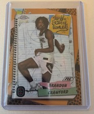 Topps Chrome OTE Brandon Crawford ASR Orange Basketball Refractor SP /25