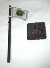 VINTAGE MARX 1960s SONS OF LIBERTY PLAYSET  TIN FLAG