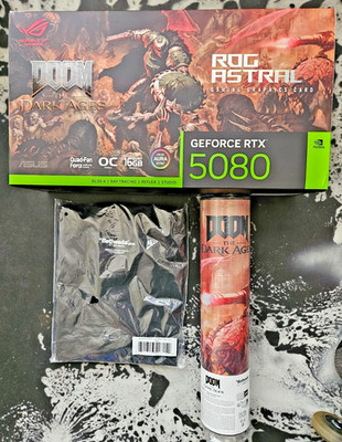 ASUS GeForce RTX 5080 16GB GDDR7 OC Doom Limited Edition T-Shirt Large Mouse Mat