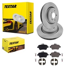 TEXTAR BREMSSCHEIBEN 295mm + BELÄGE HINTEN passend für MERCEDES W176 W117 X156 TEXTAR BREMSSCHEIBEN 295mm + BELÄGE HINTEN passend für MERCEDES W176 W117 X156